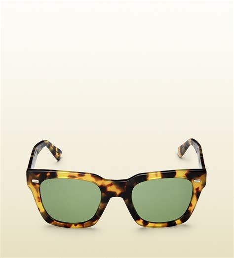 gucci havana sunglasses red green|Gucci havana sunglasses women.